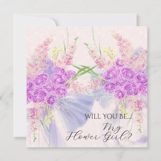 Vendretti Azul Laço Bouquet-Flower Girl Sheer