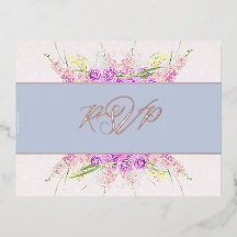 Vendretti Blue Ribbon e Bouquet-Foil RSVP