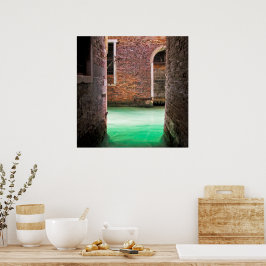 VENETIAN SIDEWALK Poster