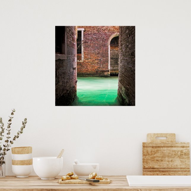 VENETIAN SIDEWALK Poster (Cozinha)