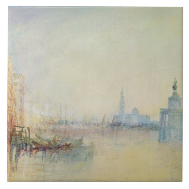 Veneza, a boca do canal grande, c.1840 (w/c (Frente)