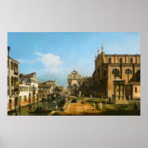 Veneza - Bernardo Bellotto Fine Art Poster