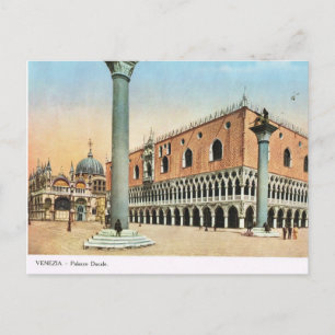 Veneza, Cartão postal de Vintage de Réplica 1910