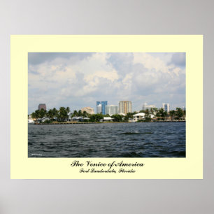 Veneza do poster de América