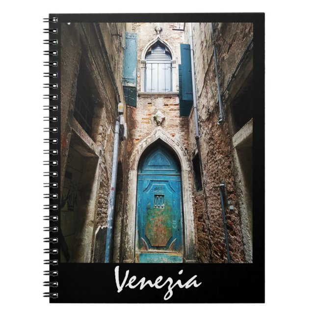 Veneza, Itália - caderno de Portas Veneza (Frente)