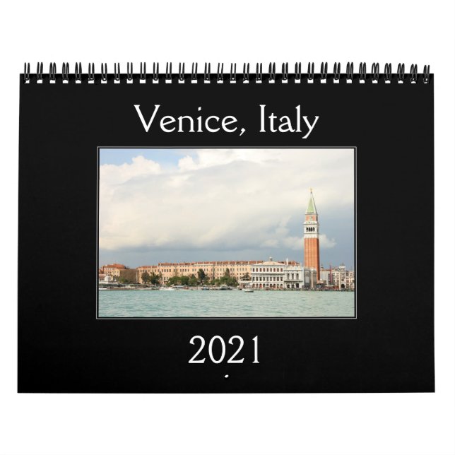Veneza Itália - Calendário 2021 (Capa)