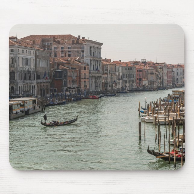 Veneza Itália, Grande Canal Foto Mousepad (Frente)