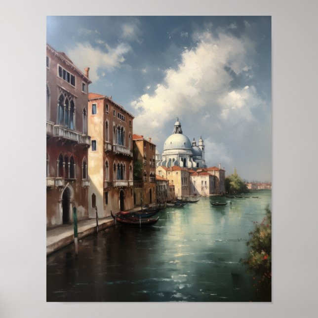 Veneza Itália Paisagem Impressão (Frente)