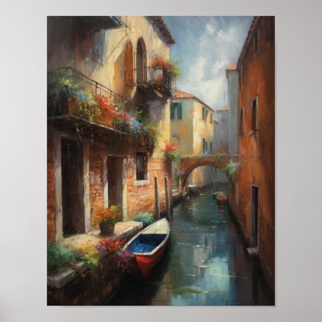 Veneza Itália Paisagem Impressão (Frente)