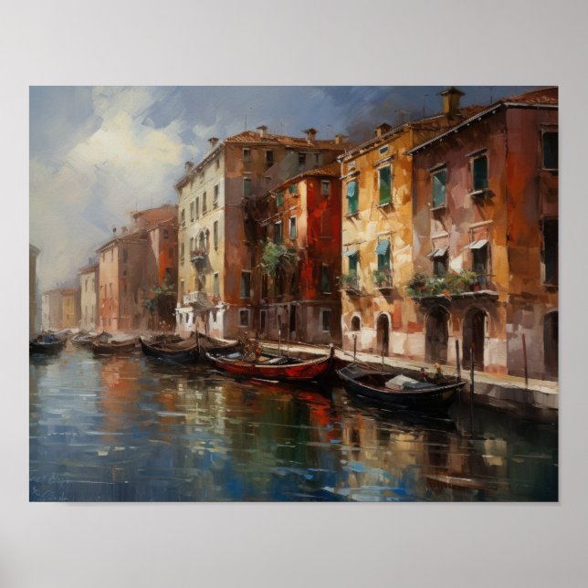 Veneza Itália Paisagem Impressão (Frente)