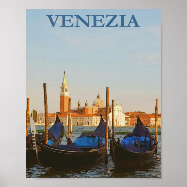 Veneza Itália Poster (Frente)