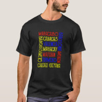 Venezuela: Camisa de Nomes de Caracas