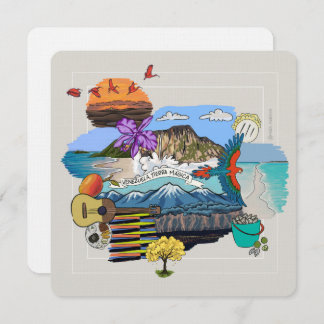 Venezuela ✨ Cartão de Saudação da Terra Mágica