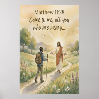 Venha a Mim Matthew128 Arte de Parede. Impressão d