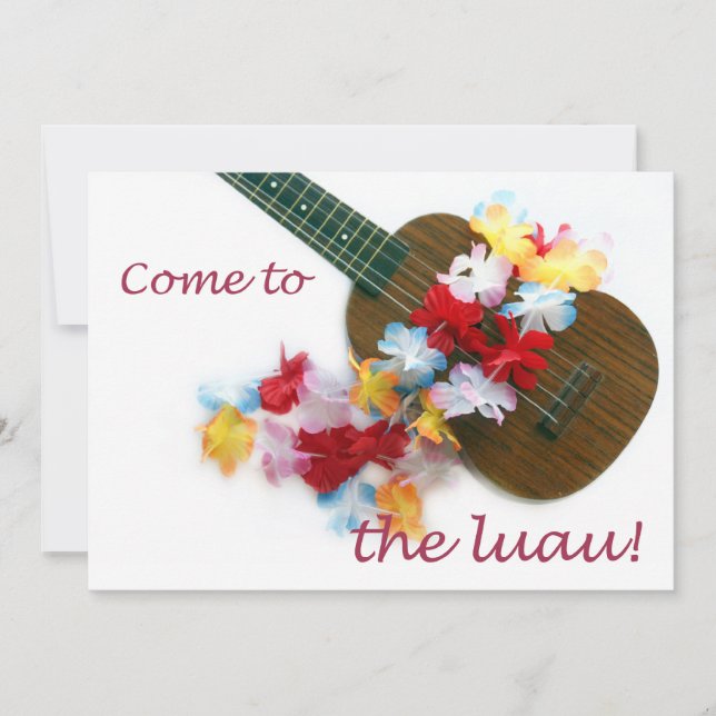 Venha ao Luau! (Frente)
