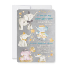 Venha Ao Meu Convite De Festa de aniversário De Ci