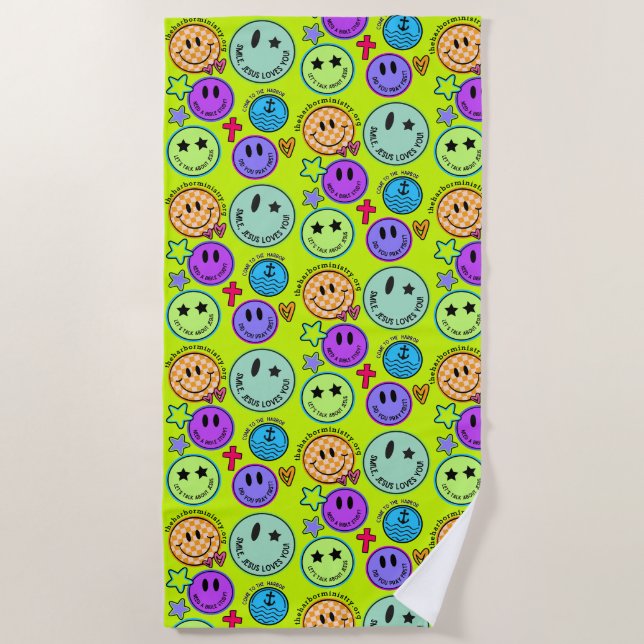 Venha Ao Porto Sorrir Toalha (Frente)