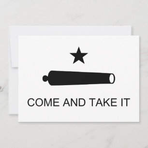 Venha e leve a batalha Texas Flag Batalha de Gonza