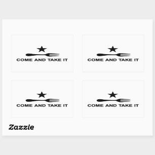 Venha e pegue o adesivo