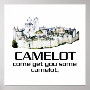 Venha Pegar Um Camelot Poster