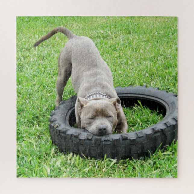 Venha Tocar Staffy, Quebra-cabeça de Jigserra (Vertical)