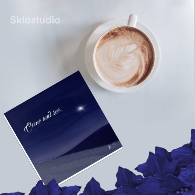 Venha ver o Azulejo de cerâmica de Natal (Criador carregado)