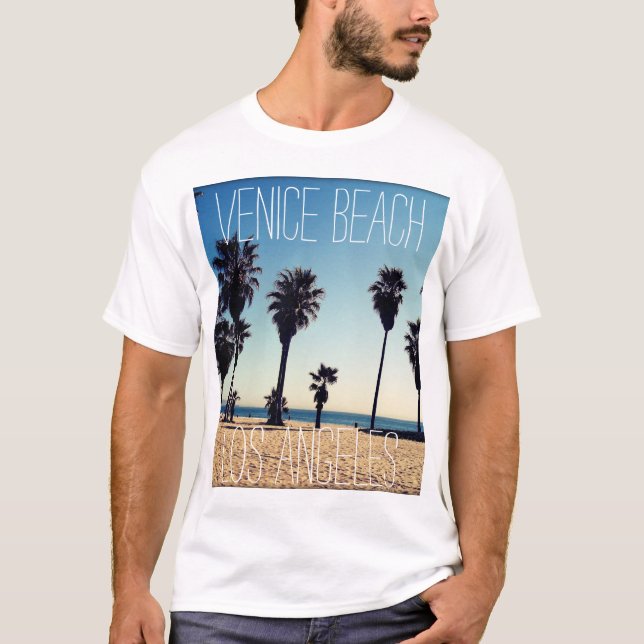 Venice Beach, camiseta Los Angeles (Frente)