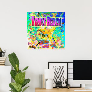 Venice Beach Epoch Hour Poster