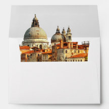 Venice Skyline Wedding Return Address