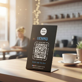 Venmo QR Code Payment | Scan to Pay Business Logo