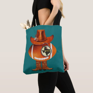 Ventilador de futebol do Texas com a Bling Tote Ba