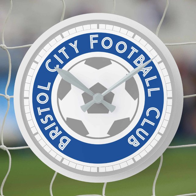 Ventilador de futebol ou Relógio redondo de adepto (Criador carregado)