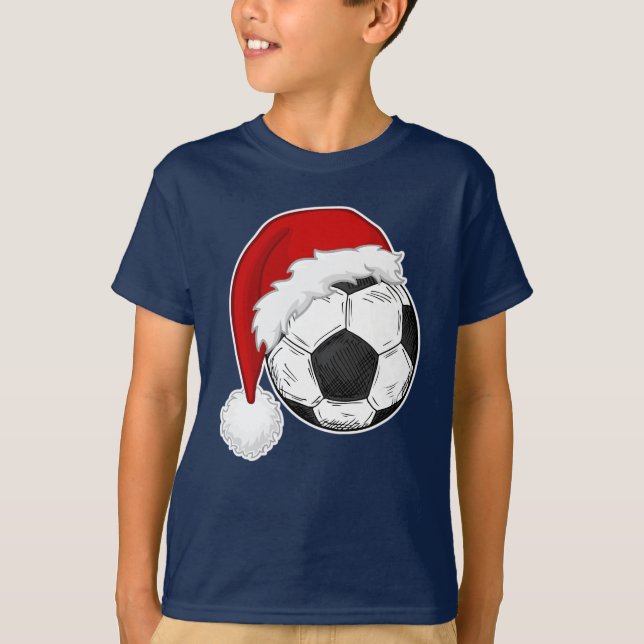 Ventiladores de futebol camisetas de Natal design  (Frente)