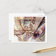 Vento no cartão postal Willows