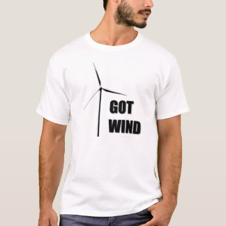 Vento obtido - camisa de T