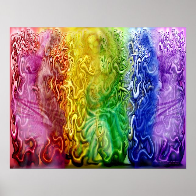 Venus de Rainbow Poster (Frente)