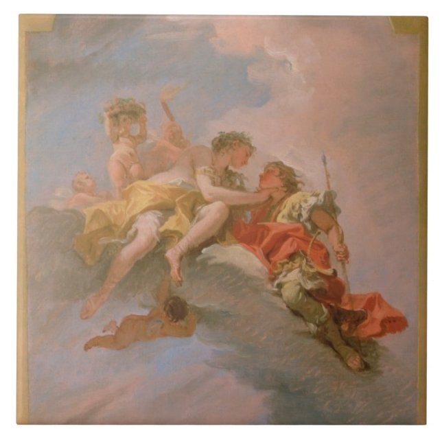 Venus e Adonis (óleo em canvas) (Frente)
