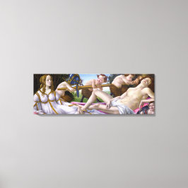 Vênus e Mars por Botticelli - Canvas