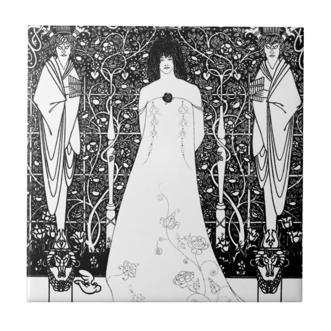 Vênus Entre Deuses Terminais Por Aubrey Beardsley (Frente)