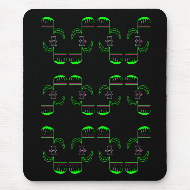 Vênus Flytrap Novelty Mouse pad (Frente)