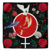 Venus Goddess Tarot/Altar Cloth Bandana