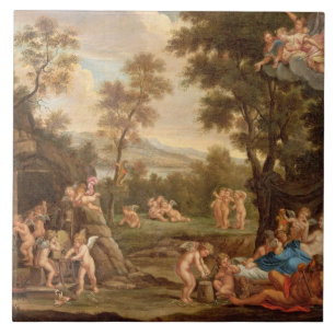 Venus na forja de Vulcan, século XVIII