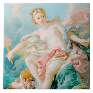 Vênus nas ondas de François Boucher