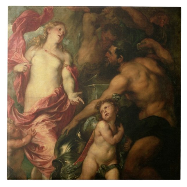 Venus que Vulcan a armadura de Aeneas (óleo (Frente)