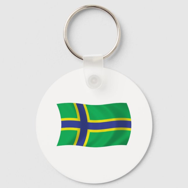 Vepsians Flag Chaveiro (Frente)
