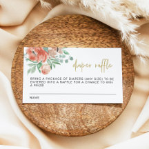 Vera Greenery Terracotta - Fralda Floral Cartão Ra