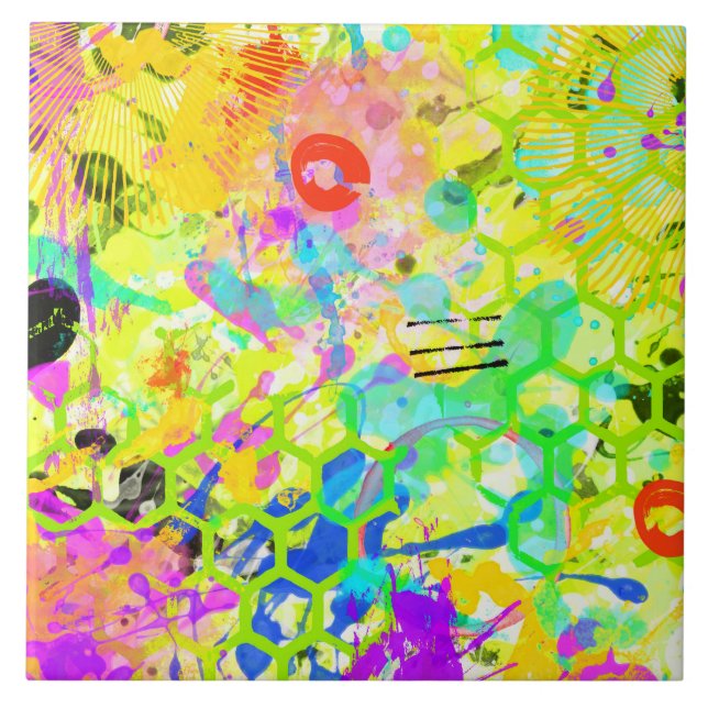 Verão Abstrato de Grafite 2 (Frente)