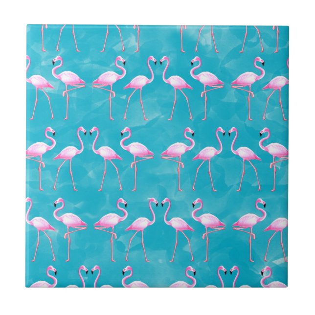 Verão de Flamingos Rosa (Frente)