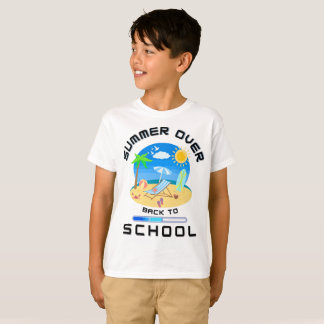 Verão De Volta À Camiseta Da Escola