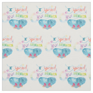 Verão do tecido do patinagem artística